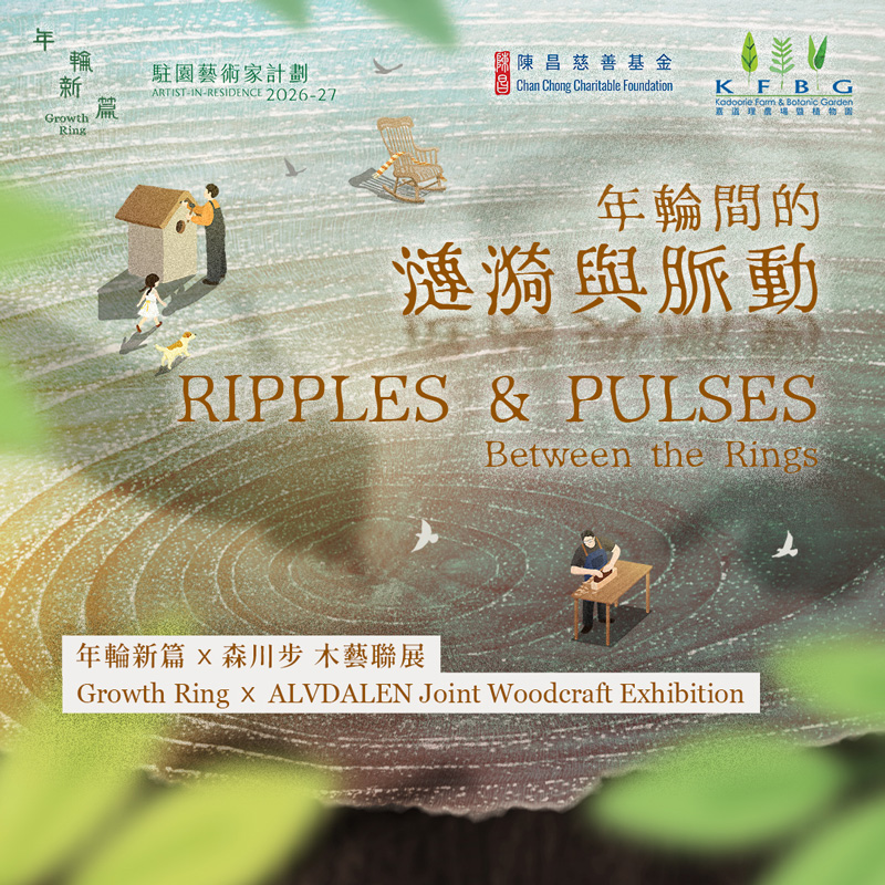 Ripples and Pulses Between the Rings ｜Growth Ring x ALVDALEN Joint Woodcraft Exhibition