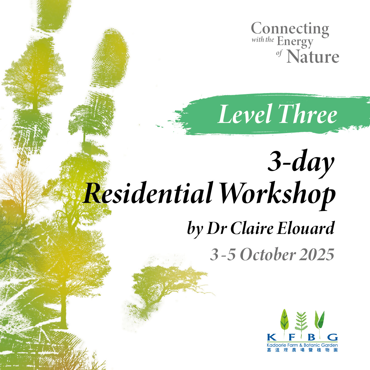 Dr Claire Elouard｜Level Three｜3-day Residential Workshop 2025