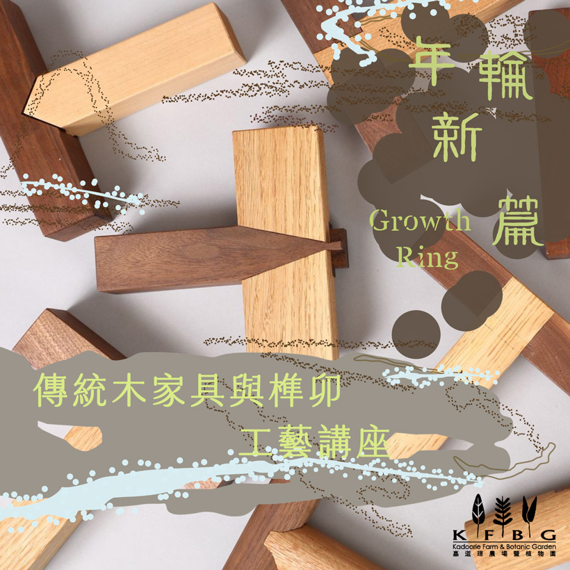 年輪新篇：木藝傳承與共創｜傳統木家具與榫卯工藝講座