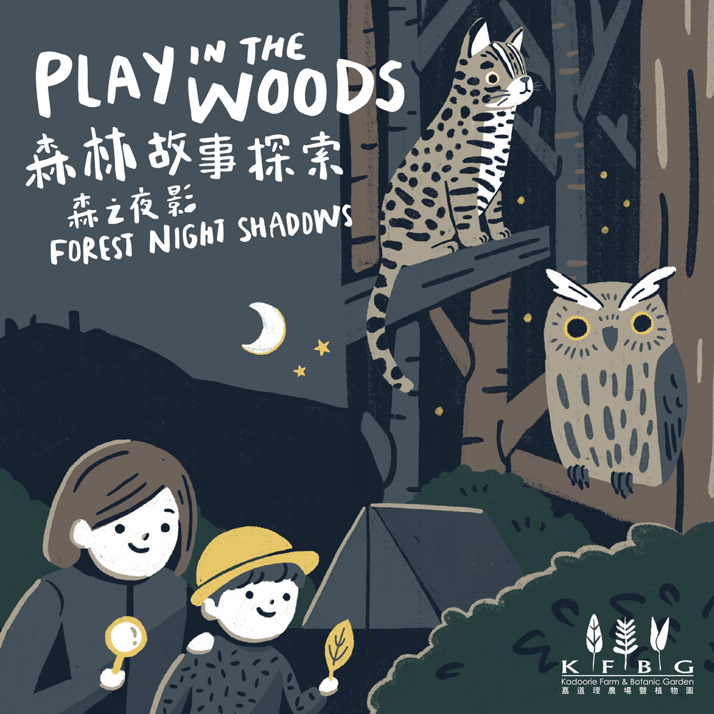 Play in the Woods│Forest Night Shadows : 2-Day-1-Night Residential Summer Camp for Parents and Children 2025