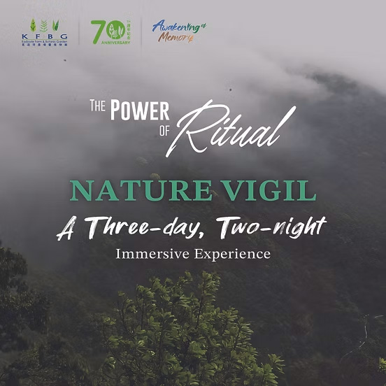 The Power of Ritual: Nature Vigil — A Three-day, Two-night Immersive Experience
