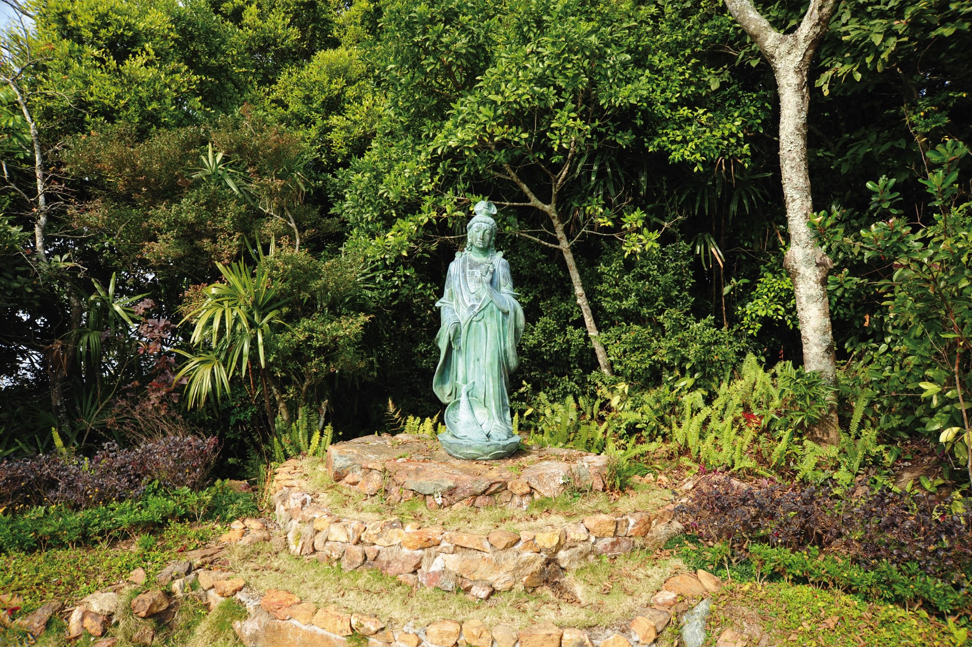 觀音像運抵安座