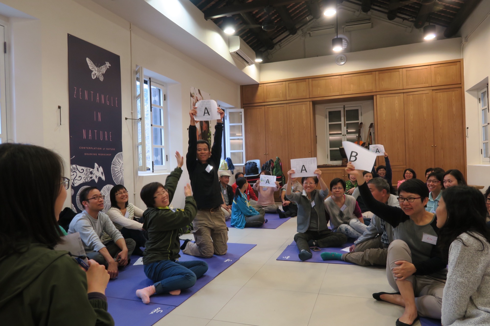 Volunteer programme at Green Hub is a community building initiative.