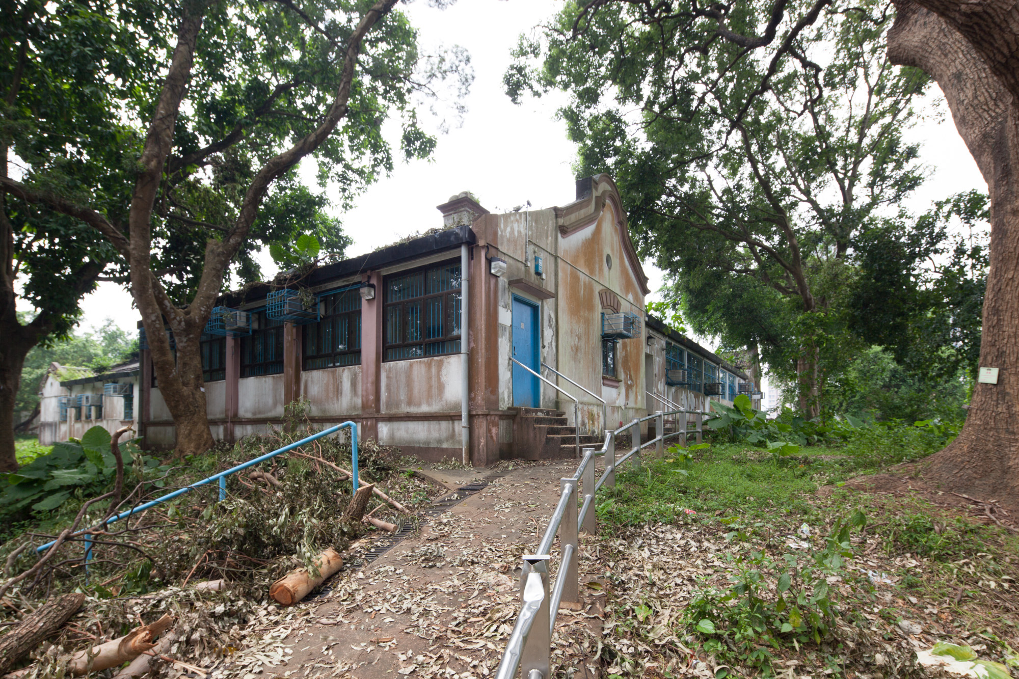 The Old Tai Po Police Station in 2012 before revitalisation works