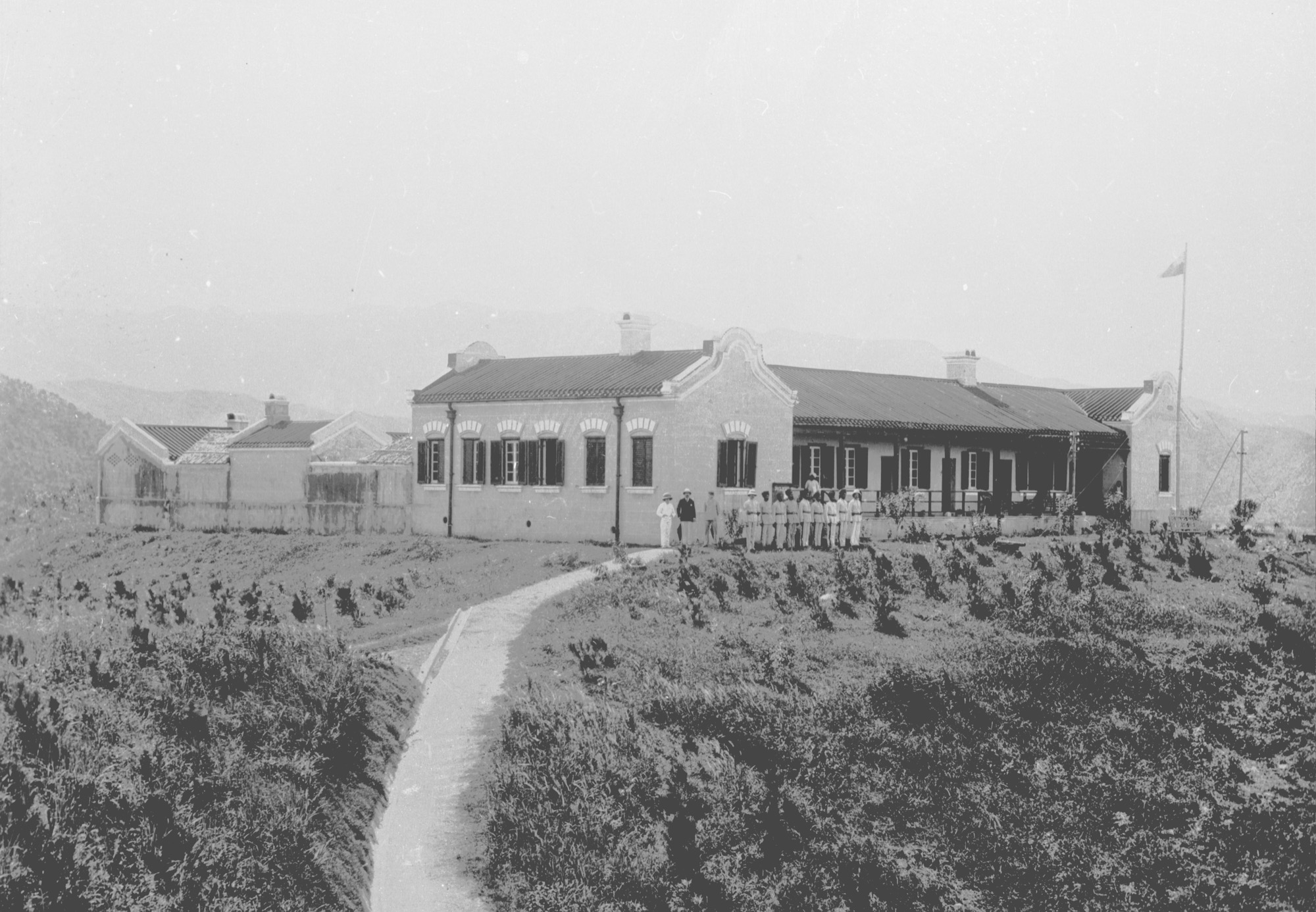 The Old Tai Po Police Station is a declared monument of historic significance