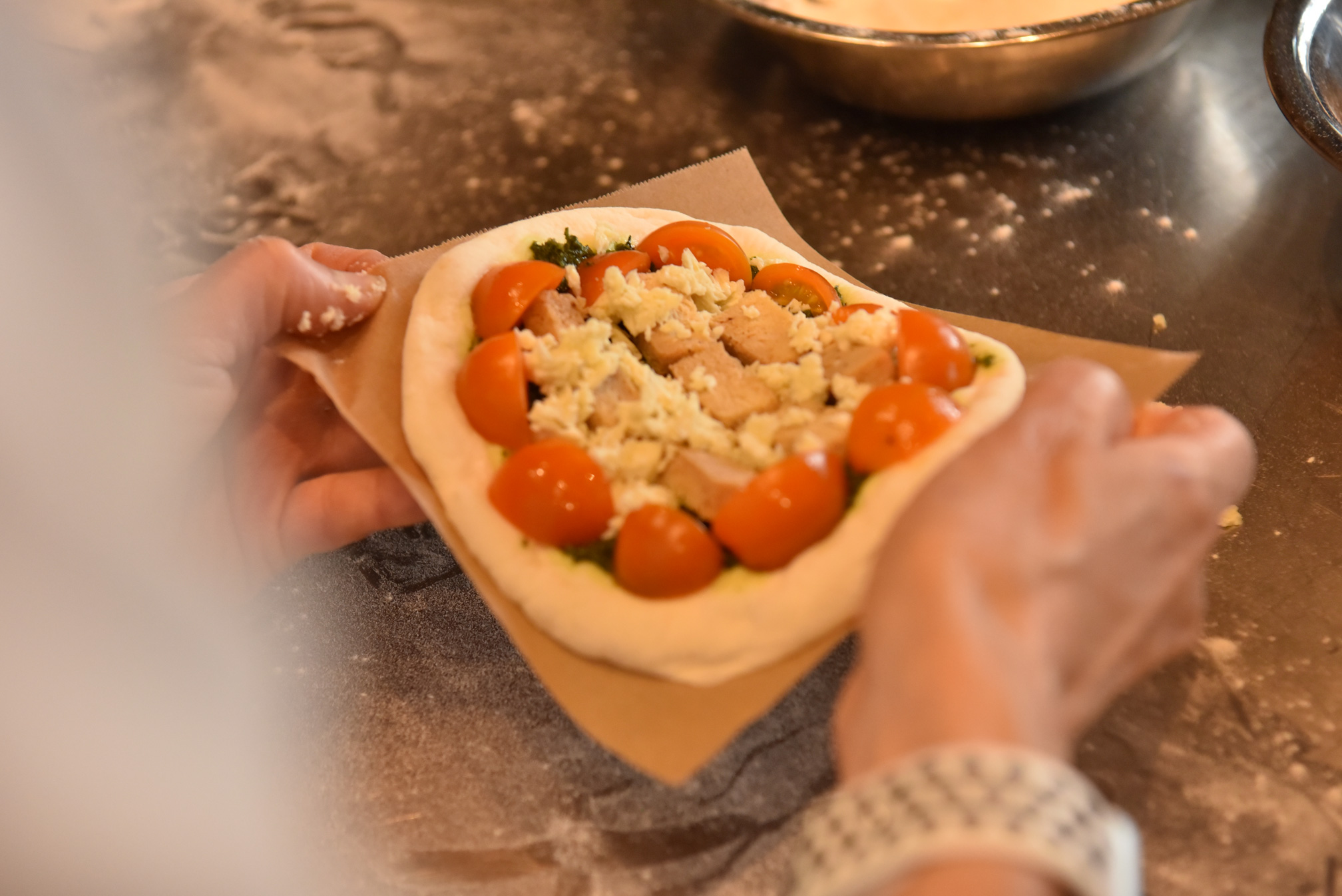 Vegan Mini Pizza